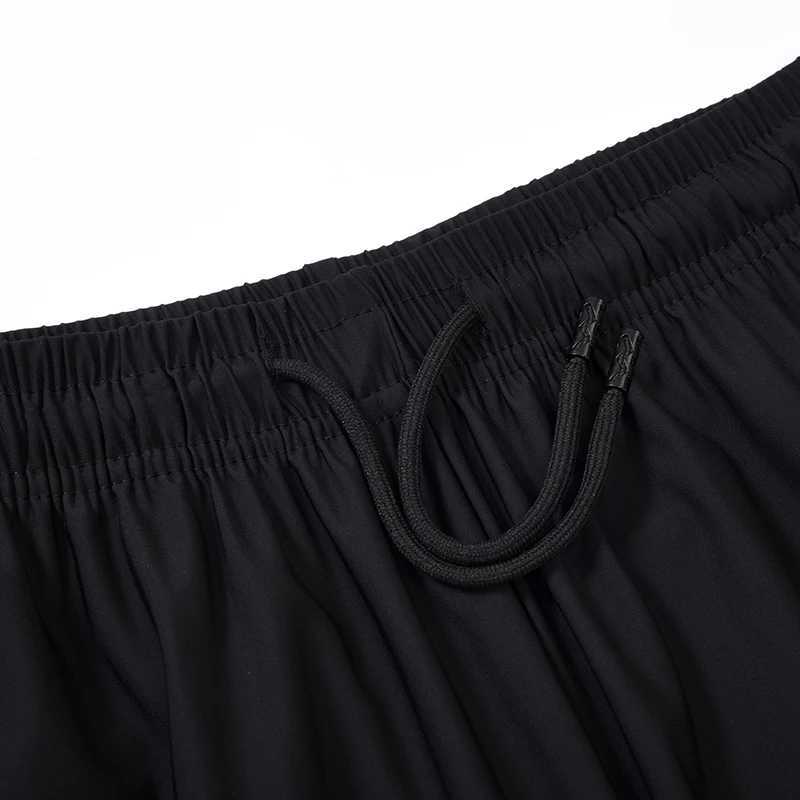 Summer Shorts Gym Fitness Men Plus Size Casual Shorts 6XL 7XL 8XL Big Size Shorts Men Ice Silk Stretchy Beach Shorts BreathableT251015