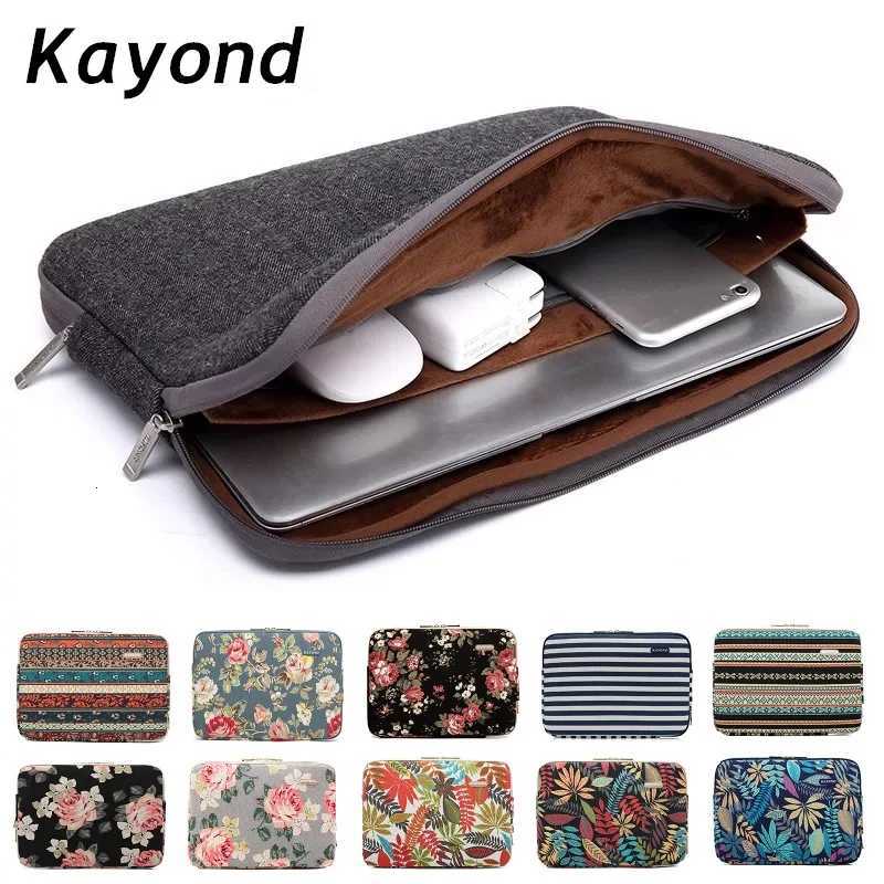 Kayond Brand Laptop Bag 11121331415415617 InchLady Man Women Sleeve Case For MacBook Air Pro M1 Computer Notebook PCW251015