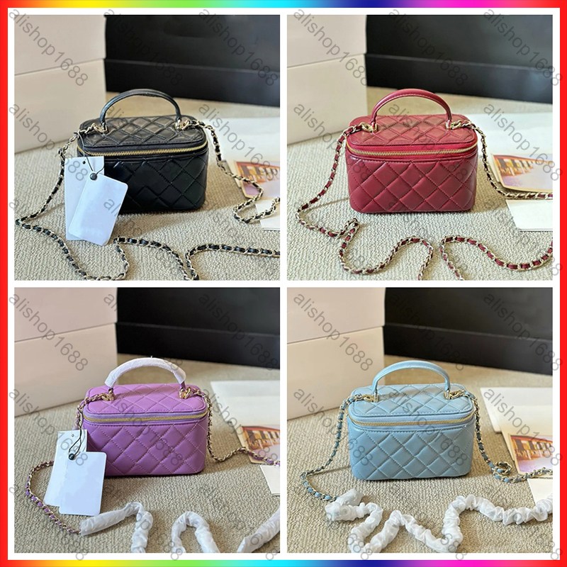 Designer Bag High Quality Makeup Bag Toiletry Vanity Bag Mini Cosmetic Bag Shoulder bag chain Tote Bag Handbags Luxury Purse women Wallet Crossbody Bag Purses 02