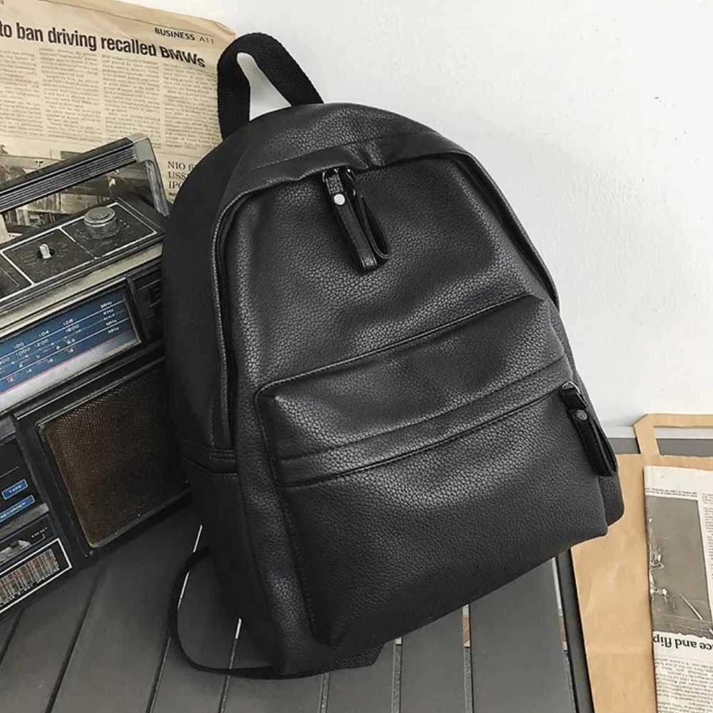 Fashion Backpack High Quality PU Leather Womens Backpack for Teenage Girls School Shoulder Bag Bagpack Mochila Backpack 2025T251016