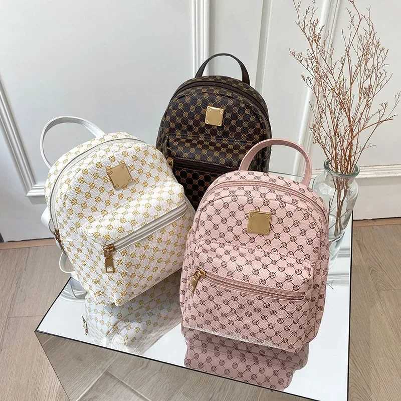 Women Backpack Fashion School Bags Female Daily Shopping Girl Backpacks Schoolbags designer backpack with Zipper SacT251016
