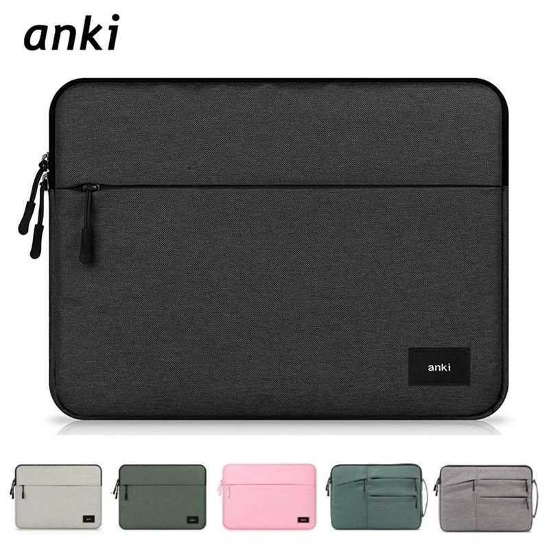 Brand Anki Laptop Bag 11121331415616 InchWaterproof Sleeve Case For Macbook Air Pro M1 2Computer Notebook HandbagW251015