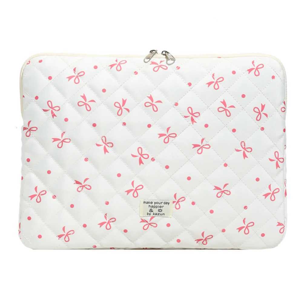 Flower Cute Laptop Sleeve Bag with Zipper Laptop Notebook Case Cover Computer Protect Case Pouch Pad Tablet Shockproof BagsW251015