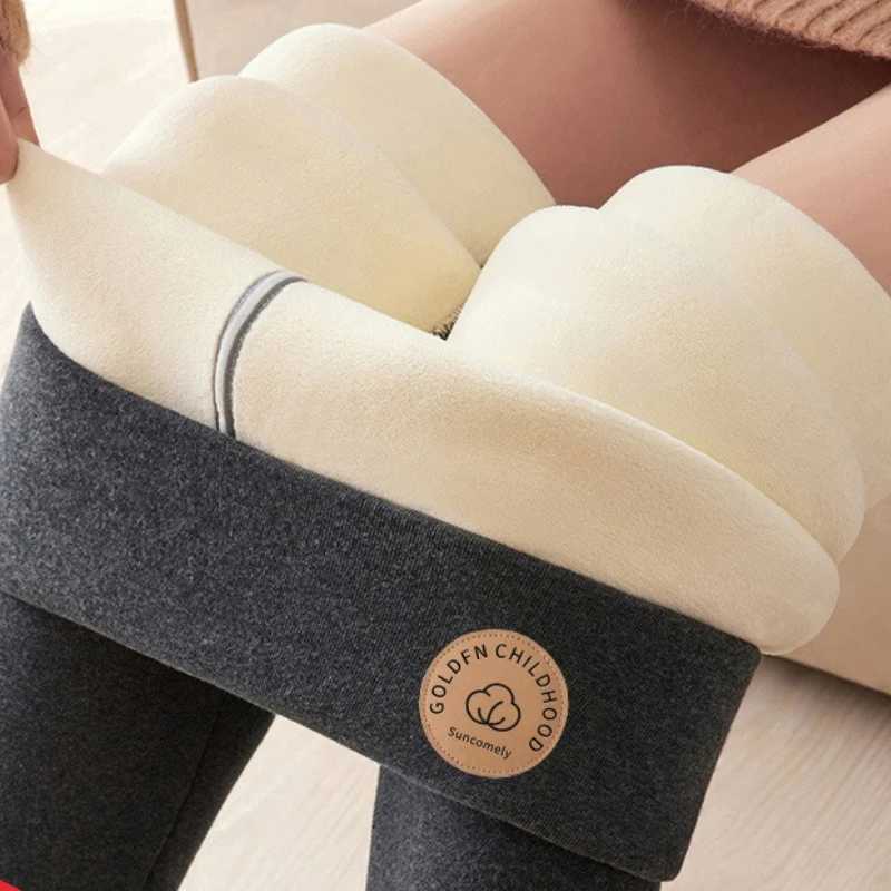 Womens Sherpa Fleece Thermal Leggings Plush High Waist Winter Pants for All Day Warmth Plus Size Outdoor Cold Weather WearT251016