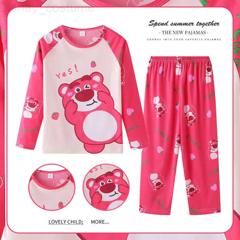 Disney Stitch Children Pajama Sets Suitable Comfortable Soft Print Kids Night Clothe Set Colorful Causal Homewear Autumn Winter H251016