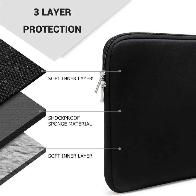 Laptop Bag Notebook Case Sleeve Cover 11 12 14 15 156 Inch For Macbook Pro Air Retina 13 For Xiaomi Huawei HP Dell LenovoW251015