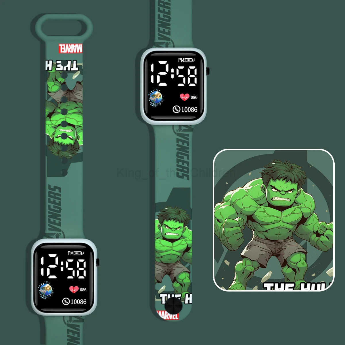 Disney Fashion Cartoon Spiderman Children Watches Girls Reloj Inteligente Para Nios Nia Reloj Digital Watch Women Relgio Infantil H251016