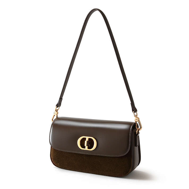 Luxury bag New Niche High Glossy Matte Leather Women s Commuter Versatile Underarm end Feel Single Shoulder Crossbody Bag