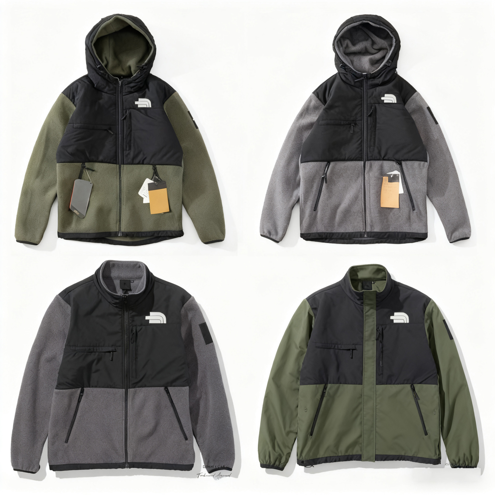 Designer Men's Down Winter Hooded Jacket Coat Windproof Warm Coat Men Colombian Style Lamb Wool Thickened Fit Retro Zip-Front