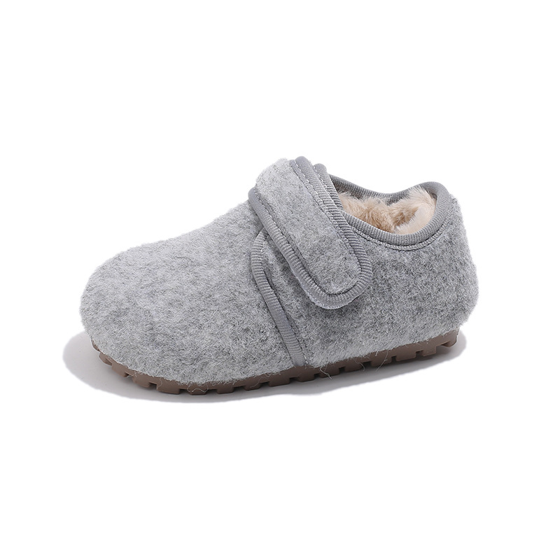 Winter Warm Shoes for Kids Girls Boys Plush Fur Anti Slip Child Toddler Walkfashion Infant Boots Sizes US5.5C-US2.5Y W dh1922389