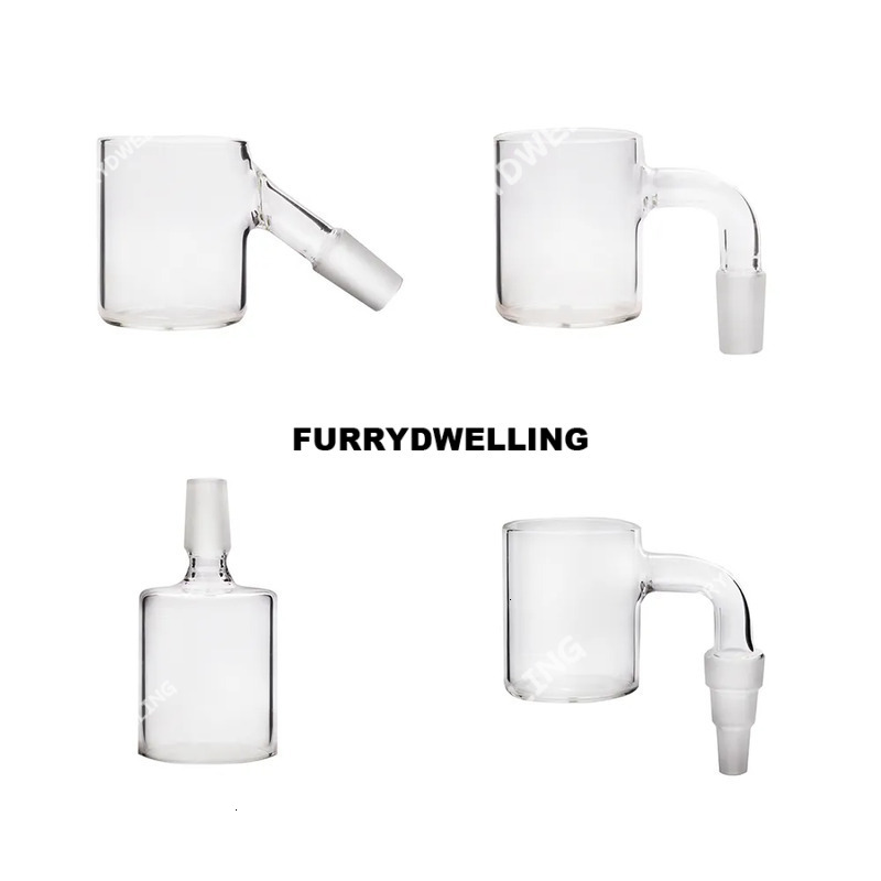 10/14/18Mm 45/90 Degree Water Bong Pipe Dwe74 Dab Rig Glass Adapter For Proxy