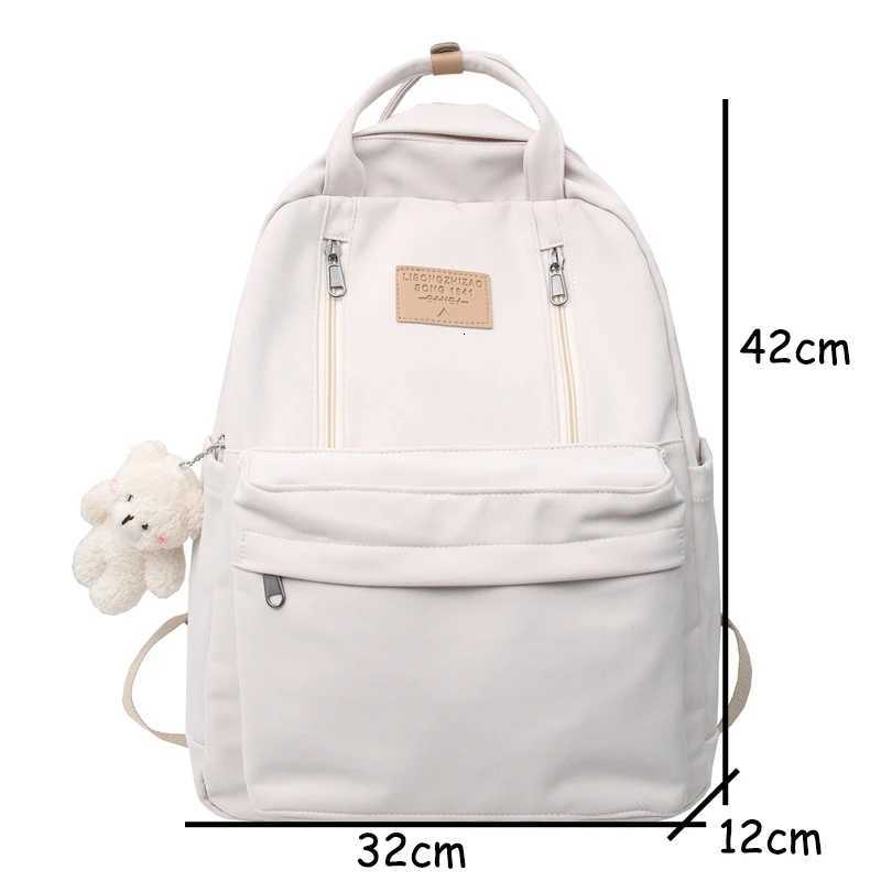 Many Pocket Women Backpack High Quality Youth Waterproof Backpacks for Teenage Girls Female School Shoulder Bag BagpackT251016