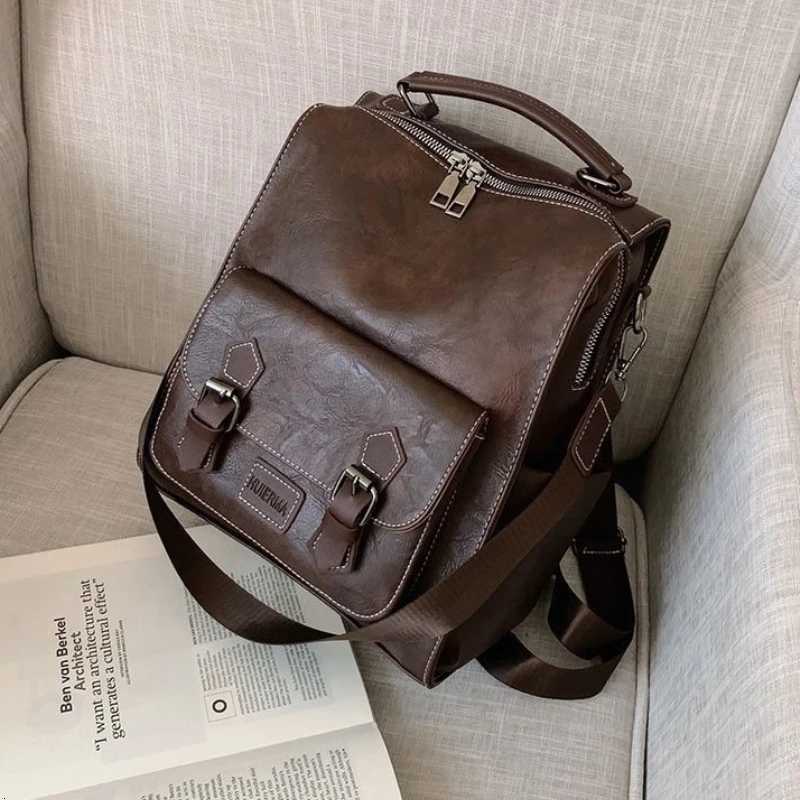 Backpack Women Trendy Retro Simple Versatile Large Capacity Travel Backpack Cute Backpacks School Bags Designer Bag Mochila SacT251016