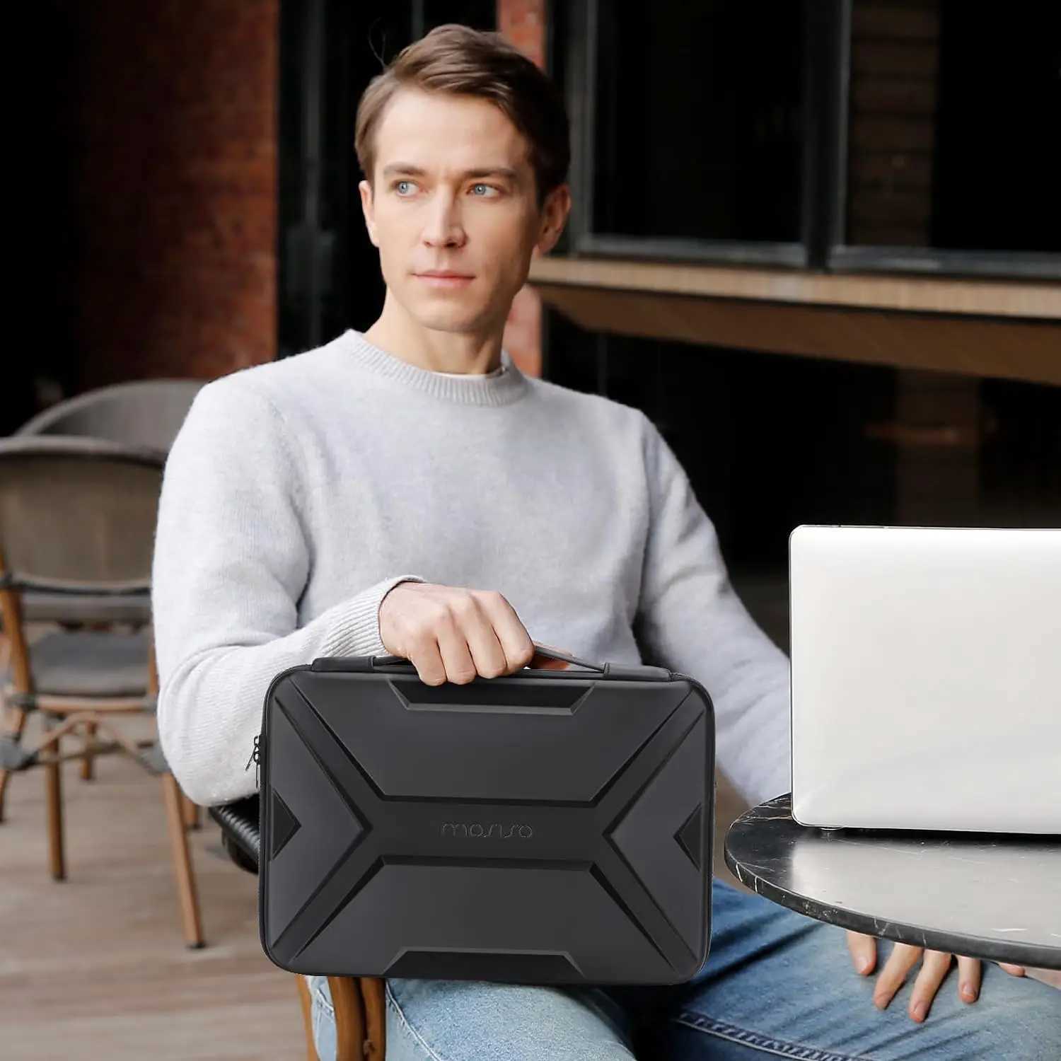 Waterproof Laptop Sleeve Computer Carrying Case for MacBook Pro 14 16 HP Dell Lenovo Asus Protective Notebook Handbag BriefcaseW251015