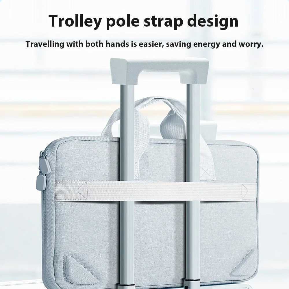 Laptop Bag Liner Bag Handbag Suitable for M1 M2 13 14 156 Inch Macbook Air Pro Huawei Asus Dell Waterproof Notebook BriefcaseW251015