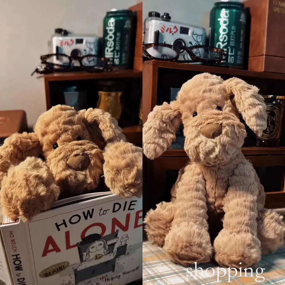 Dolls jellys Cat Fuddlewuddle Puppy Plush Children's plush toys Wave haired Soft Toy dog body pillow Cute Soothing the Doll Gifts