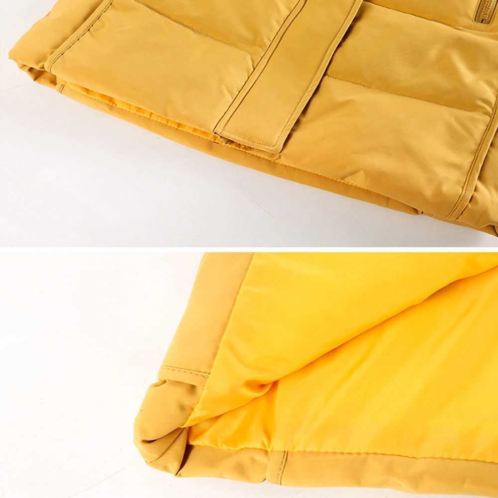 AMUR LEOPARD Girls Padded CoatWinter Warm Long JacketFur Hooded Kids OvercoatWindproof Casual Childrens Down JacketT251016