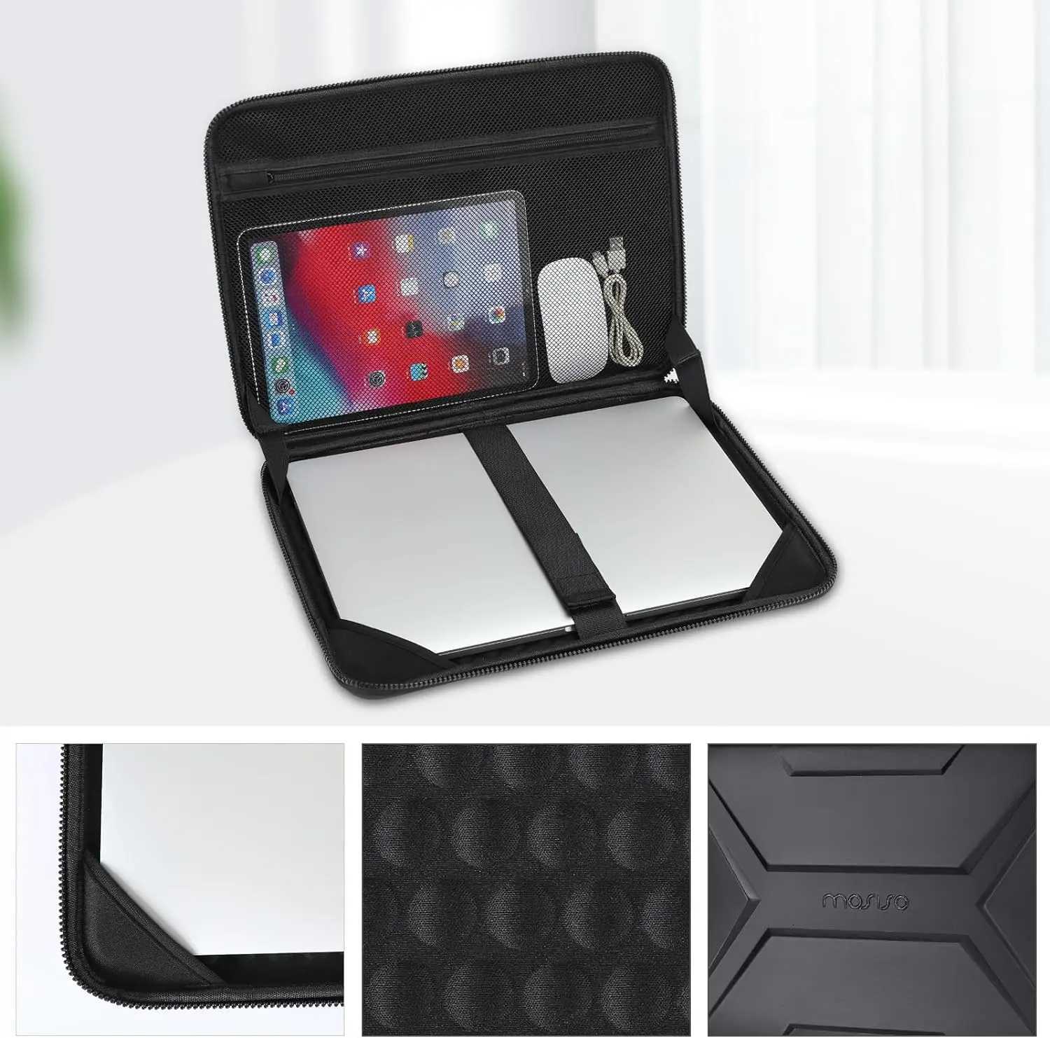 Waterproof Laptop Sleeve Computer Carrying Case for MacBook Pro 14 16 HP Dell Lenovo Asus Protective Notebook Handbag BriefcaseW251015