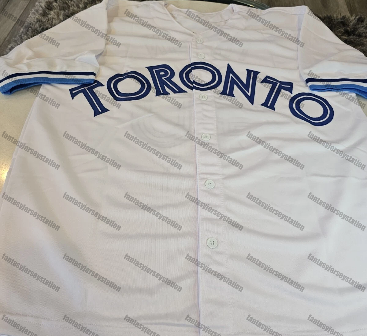 Custom Baseball Jersey Guerrero Jr.27 Springer4 Bo Bichette Kirk Gausman Clement22 Schneider Straw Rodriguez29 Scherzer Gimenez Lukes Barger Any Name 
