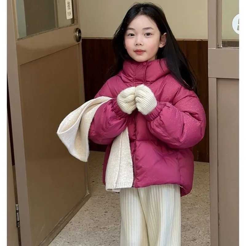 Kids Warm Down Cotton Coats Winter Autumn Boys Girls Padded Thick Jackets Baby Hooded Outerwear Children Clothing 312 YearsT251016