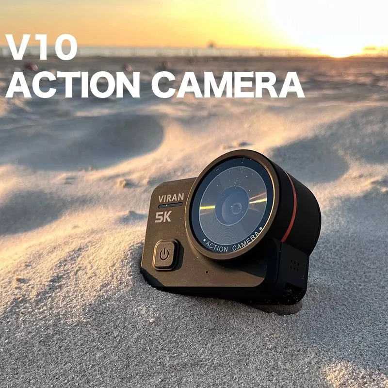 VIRAN V10 5K Action Camera Electronic Image Stabilization 2 Touch LCD 4K Waterproof Action Camera Dashcam Motion Detection 251015 - view 3