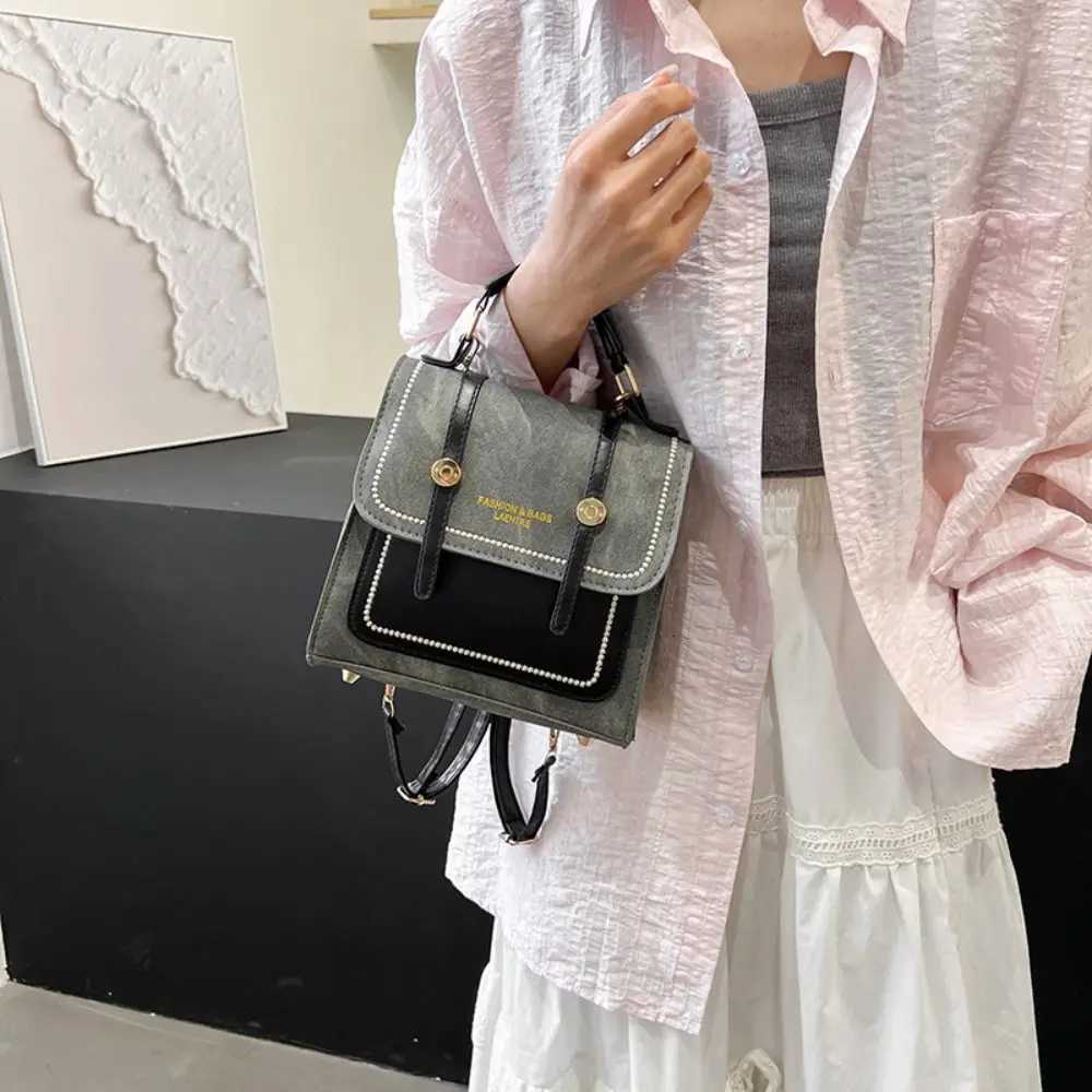 Level Bag Korean Style Travel Backpack Portable Retro Crossbody Bag Multifunction Women Shoulder Bag HikingT251016