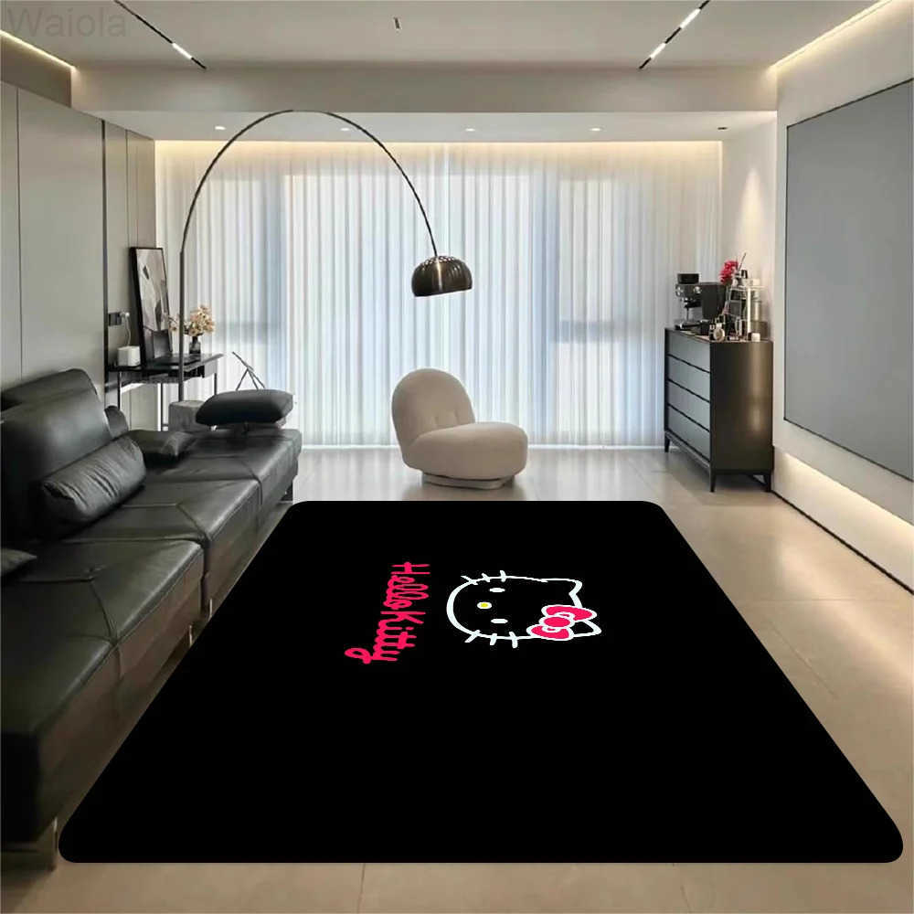 Sanrio Hello KKitty Floor INS Style Soft Bedroom Floor Mat Rectangle Antislip Home Soft Badmat Front Door Indoor Outdoor Mat Hotel L251016