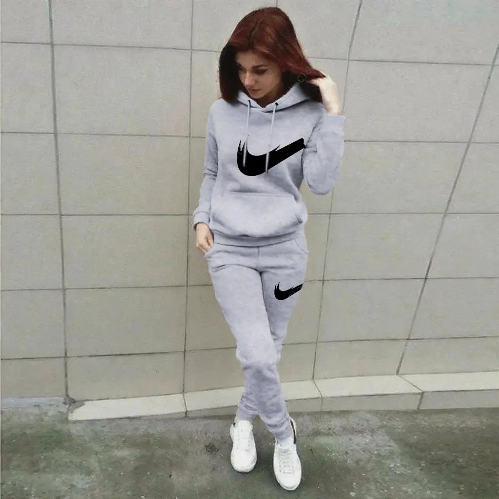 Hoodie Pants Sets Womens Suit 2pcs Sports Outfits Home Outdoor Jogging ner Clothes women Autumn Winter Tracksuit 251014