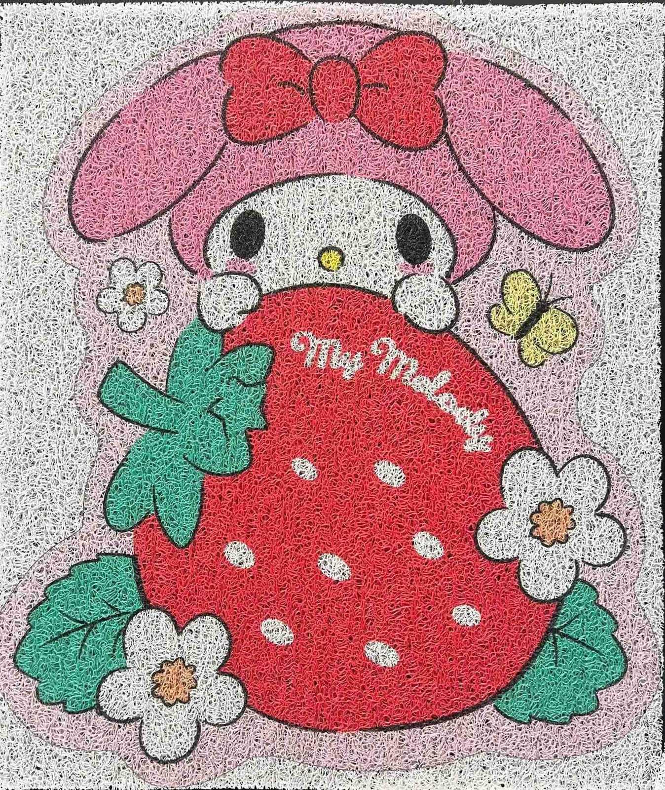 Sanrio Mat Non Slip Carpets My Melody Cinnamoroll Entrance Door Mat Toilet Bathroom Carpet Dirt Resistant Foot Mat Doormat L251016
