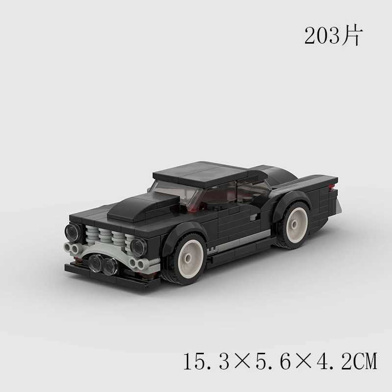 MOC Classical Speed Old Car City Super Racer Model Building Blocks Technical Sports Racing Vehicle Bricks Christmas gift Kid Toy L251016