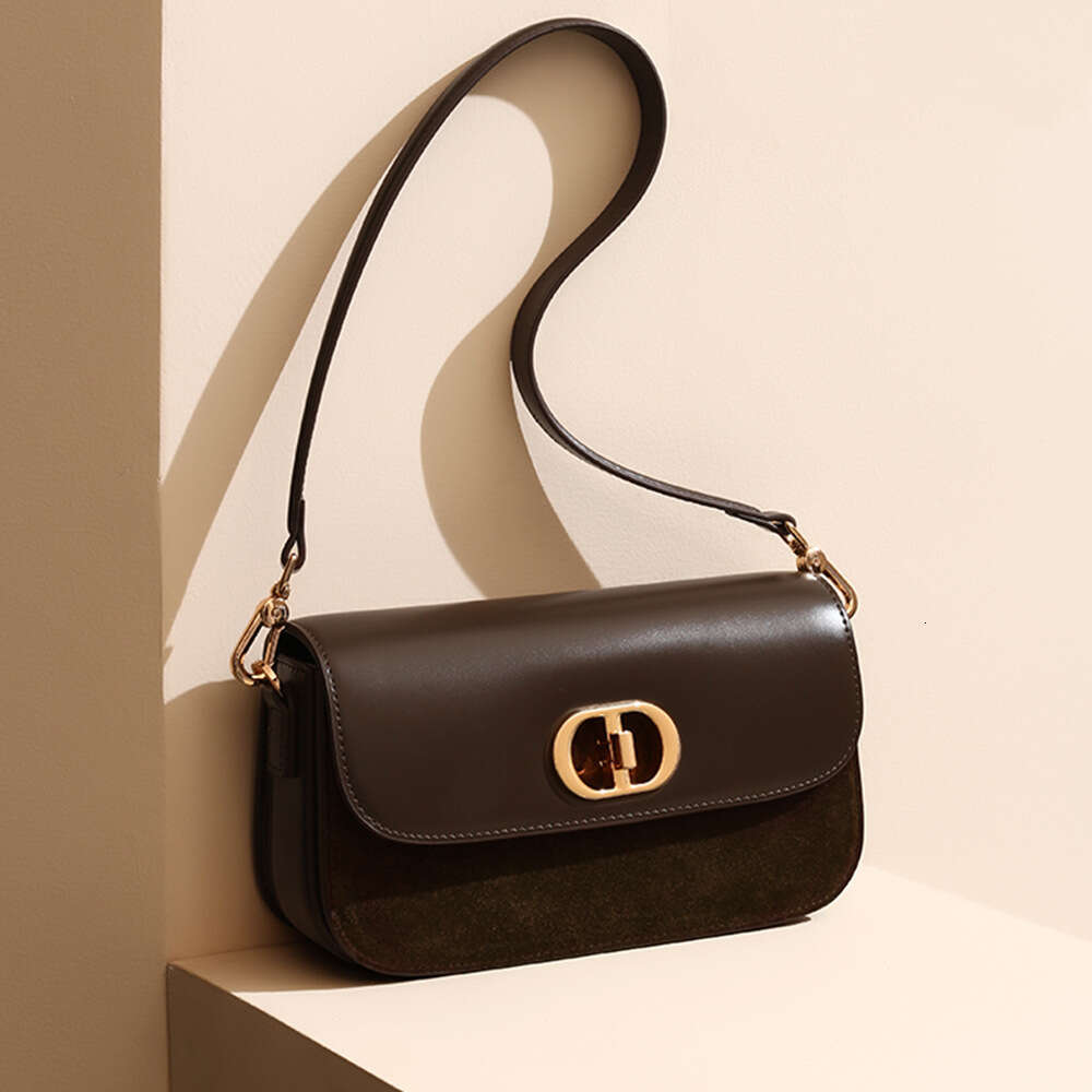 Luxury bag New Niche High Glossy Matte Leather Women s Commuter Versatile Underarm end Feel Single Shoulder Crossbody Bag