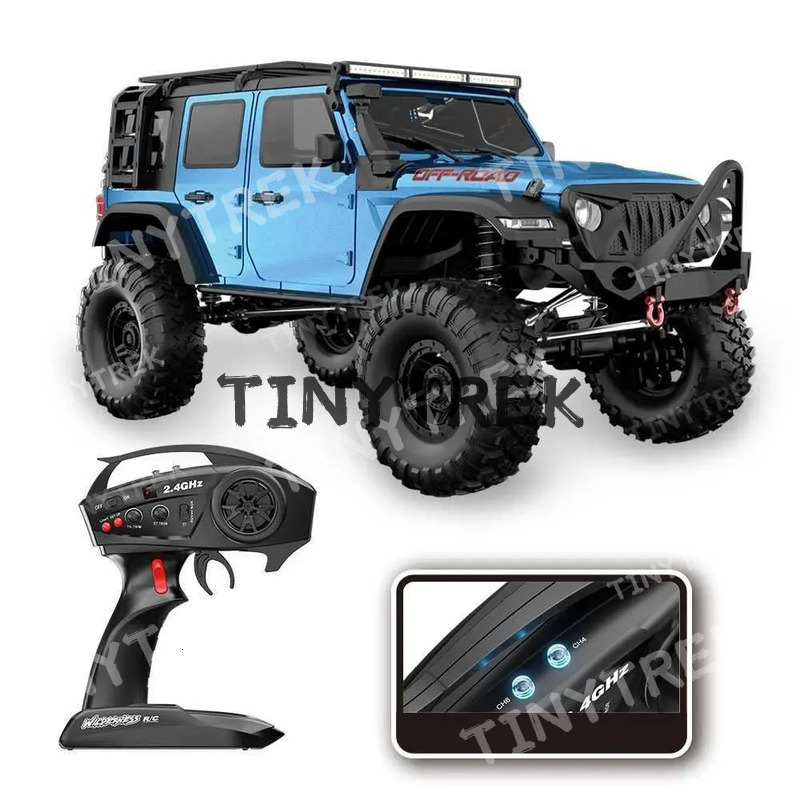 1/10 RC Car Dwe76 HB RTR R1011 Remote Control Vehicle 2.4G Full Proportional Rock Crler LED Light 4Wd Off-Road Climbing Truck Toysxj241221