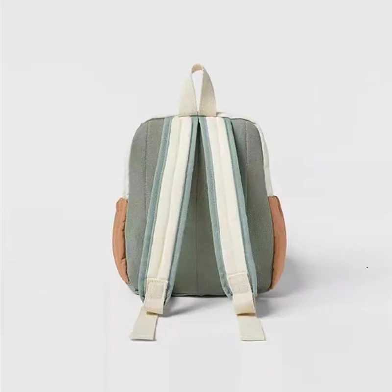 New Lightweight Childrens Backpack Animal Printed Schoolbag Decorations Cute Daily Color Blocking Backpack Unisex TravelT251016