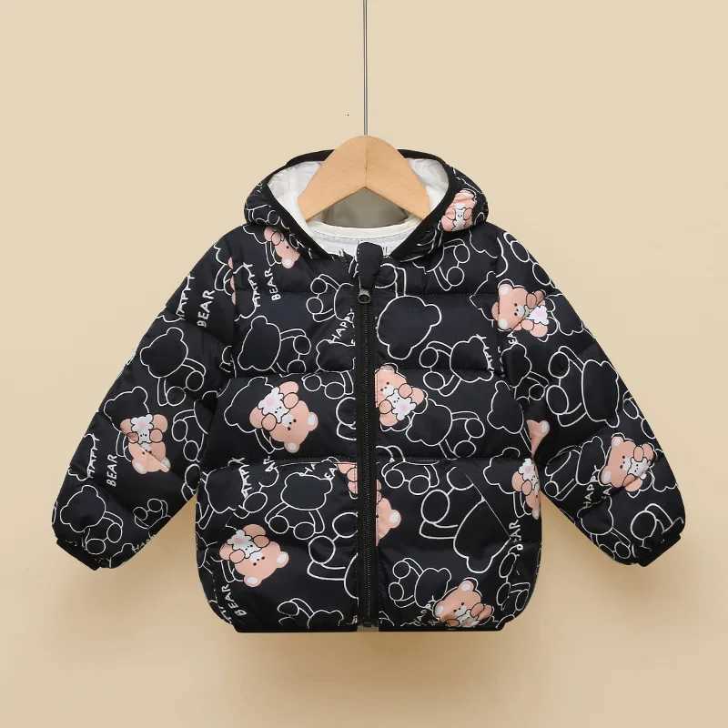 Winter Warm Baby Girls Boys Lightweight Cotton Lined Hooded Zip Puff Jackets Kids Coats Children Outfit Windbreaker Tops 16 YrT251016