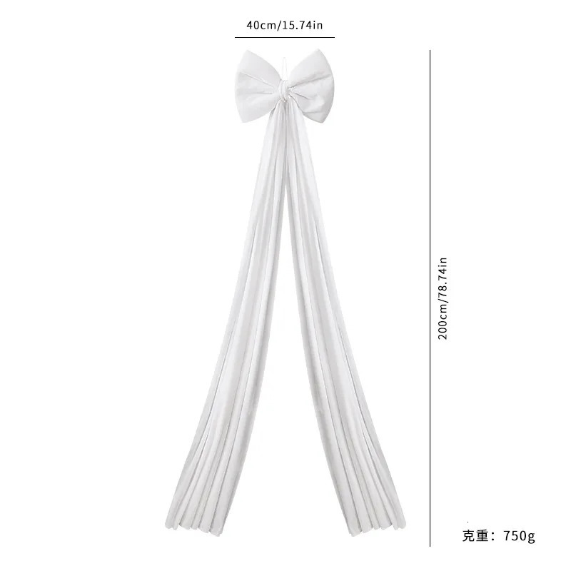 Super Large Christmas Bow Pendant Red Velvet Xmas Tree Bowknot Pendant Ornaments for Home Decor Year Party Gifts Decoration 251015