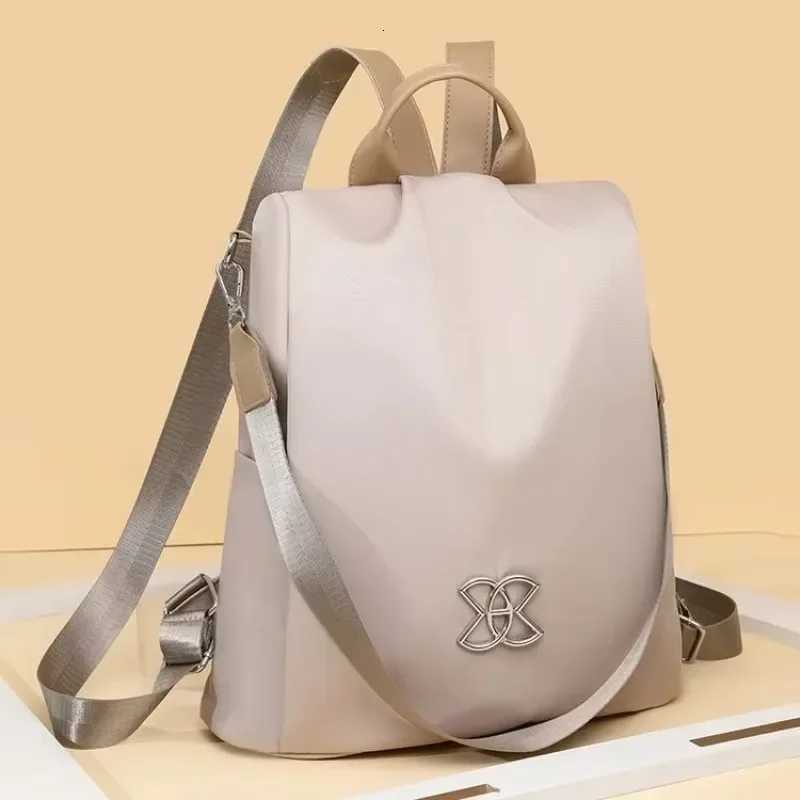 High End Antitheft Backpack 2025 Autumn New Fashion Versatile Multifunctional Shoulder Bag Nylon Large Capacity Casual BackpackT251016