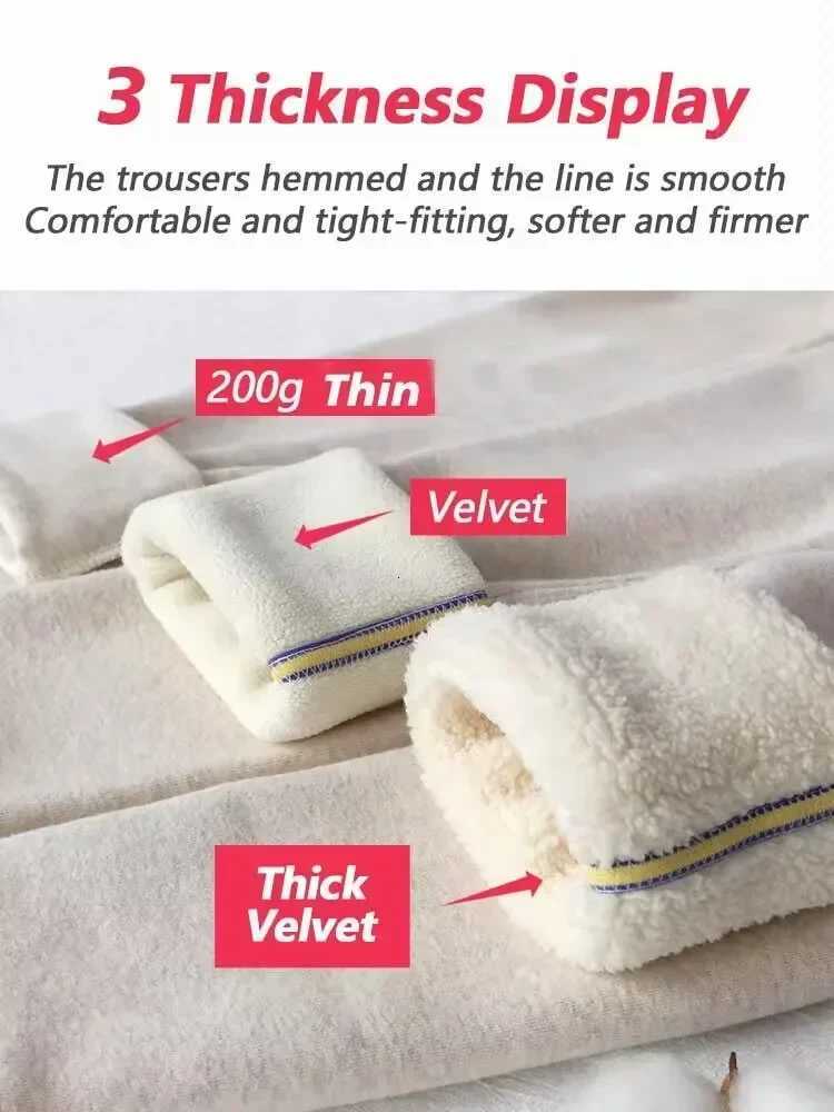 Winter Women Leggings Cotton Velvet Fleece Tight Pants Female Legging High Waist Thermal Stretch Thick Warm Leggings for WomenT251016