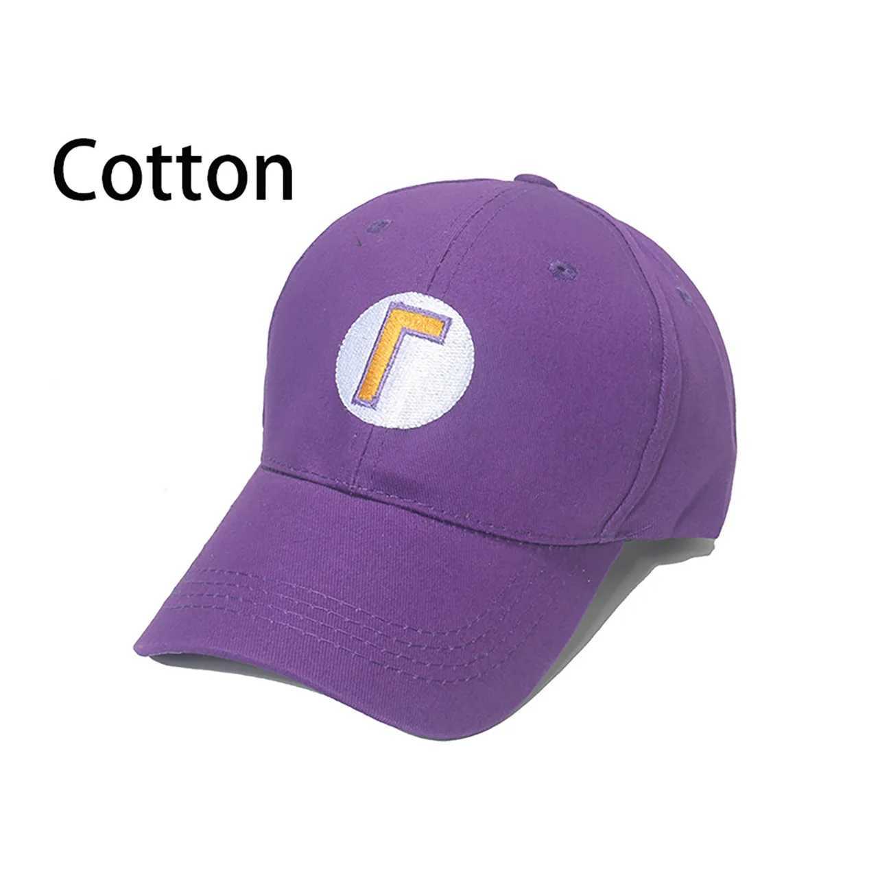 Doitbest Anime game Super Luigi Brothers Cosplay Canvas Hat Sunscreen Sunshade Hat Duck Tongue Hat Baseball Cap Z20251016