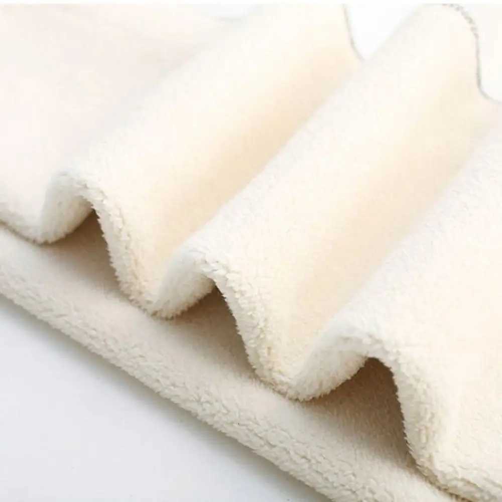 Thermal Fleece Lined Leggings Soft Fluffy with Leather Patch Women Leggings High Waisted Thicken Leggings Women GirlT251016