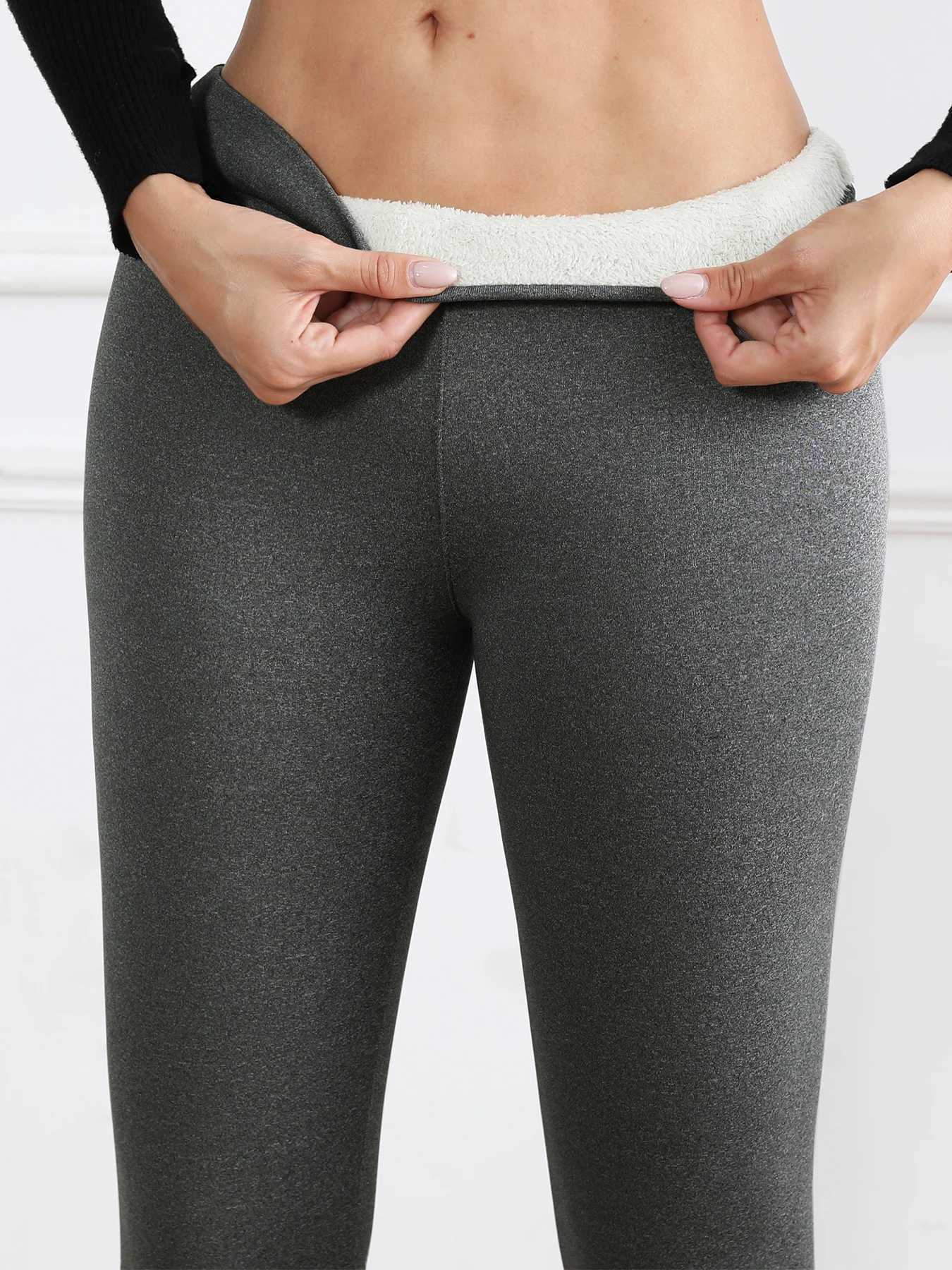 3 Types Super Warm Winter Leggings Of Women Skinny Stretch High Waist Prevent Cold Leggings Casual Classic PantsT251016
