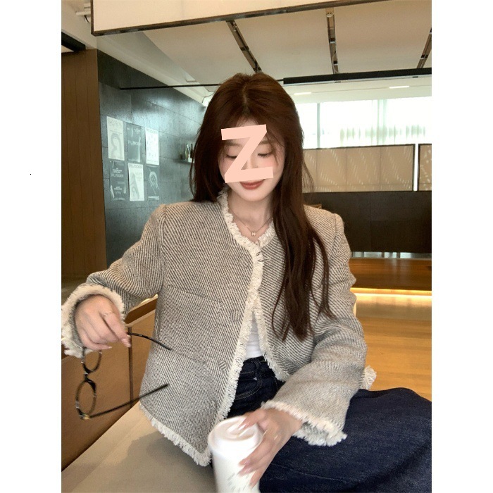 2025 Autumn/Winter design New High end Tassel Short Floral Jacket Luxury Women's Designer Jacket Autumn New French Loose Elegant Top