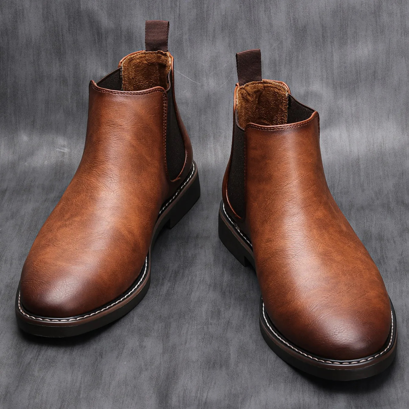 40 Men Chelsea Boots Retro Comfortable Fashion Men Boots 251023ww