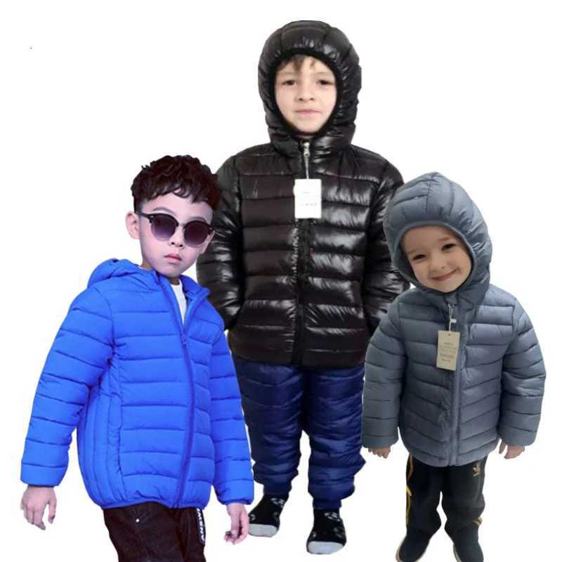 Winter Children Lightweight Jackets Outdoors Sports Casual Coat Kids Teen Boys Girls Autumn Fashion Zipper Hooded OuterwearT251016