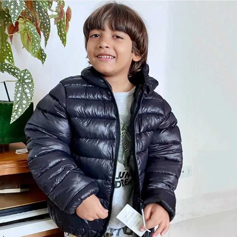 Winter Children Lightweight Jackets Outdoors Sports Casual Coat Kids Teen Boys Girls Autumn Fashion Zipper Hooded OuterwearT251016