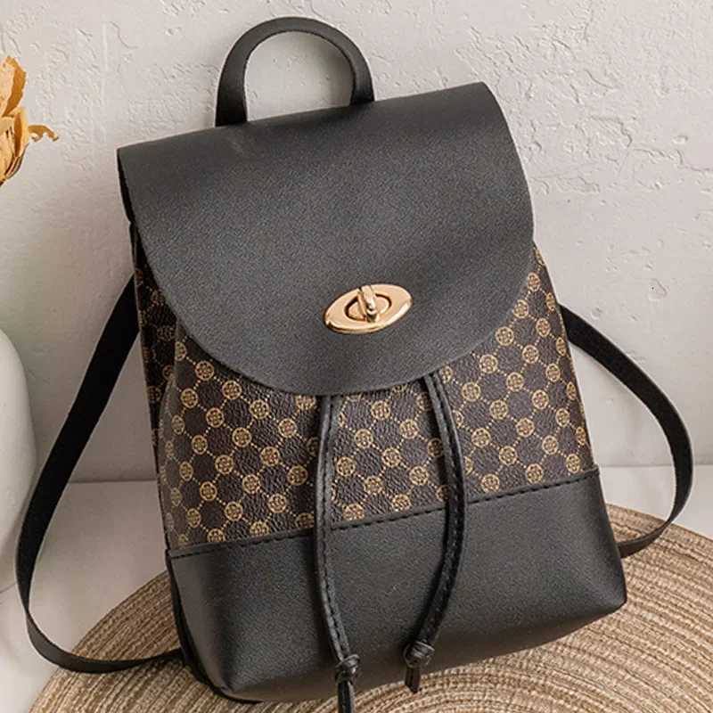 Lady Backpack Stylish Atmosphere With a Design Can Be Carried Backpack Trend Simplicity Color Personality Diamond BagT251016
