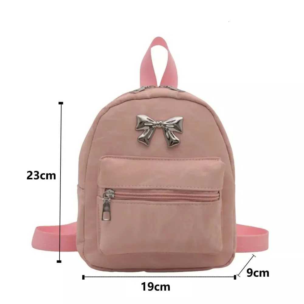 Fashion Cute Bow Womens Backpacks PU Leather Polyester Leather Bookbag Large Capacity Satchel BagsT251016