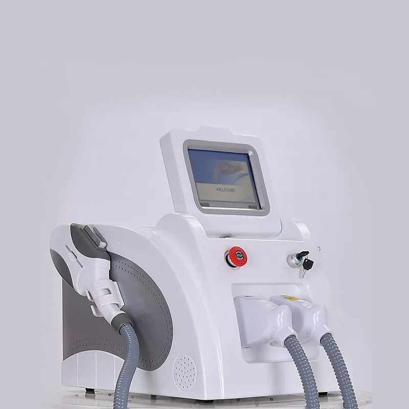 Tattoo Removal Laser Machine Portable 2 in1 OPT Skin Rejuvenation All Skin Colors Permanent Hair Professional Equipment