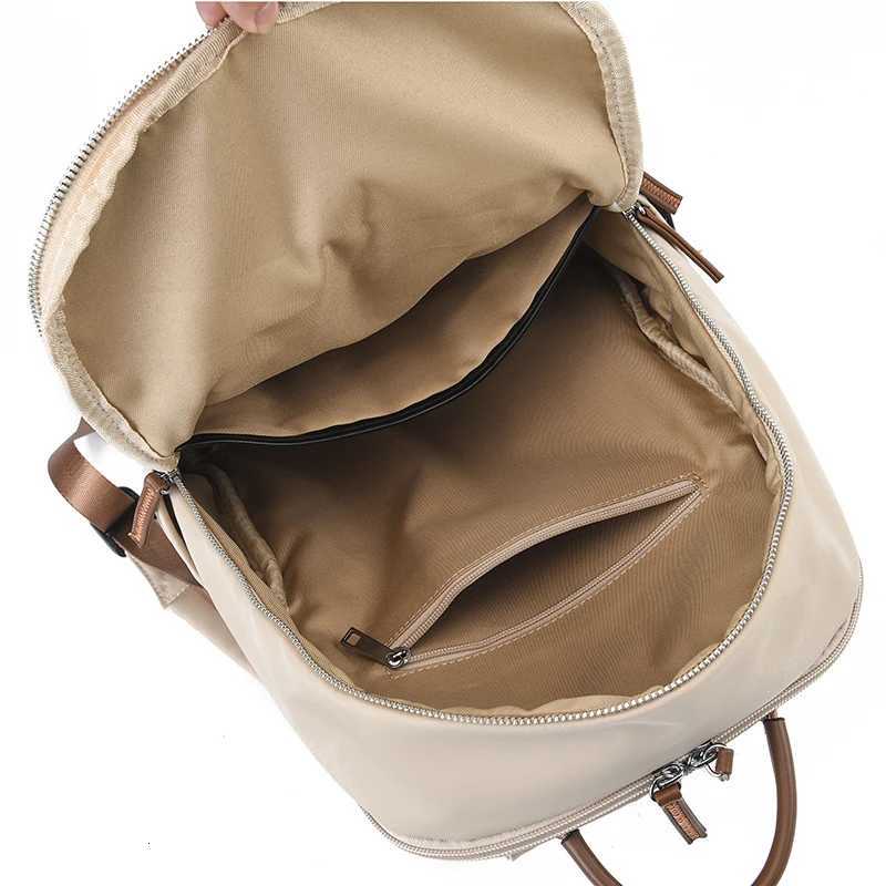 Textured fashion simple Oxford cloth backpack the trend of multifunctional backpack travel backpackT251016