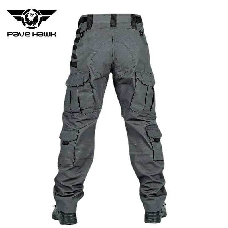 Hunting Tactical Pants Men MultiPockets Waterproof Durable Wearresisting Breathable Outdoor Operations Training Combat Pants J251203