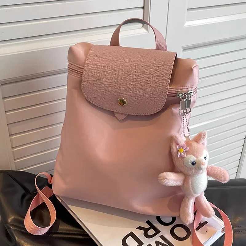 Large Capaci Commuter Ox Cloth Travel Bapa Womens 2025 New Versatile Nylon Bag for Students Class And WorkT251016